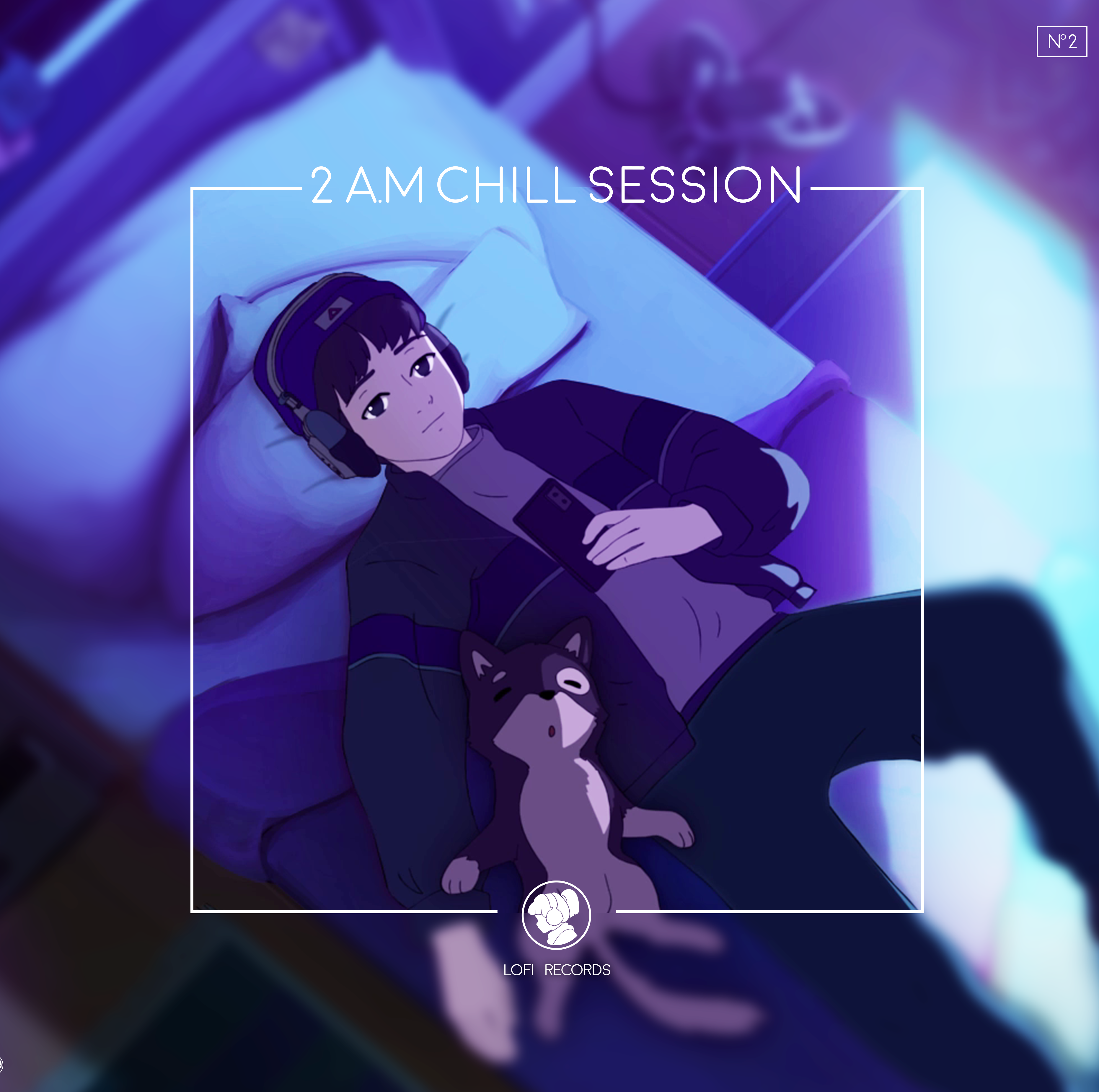 Cover of Lo-Fi Chill Session by Kupla, Blue Fox
